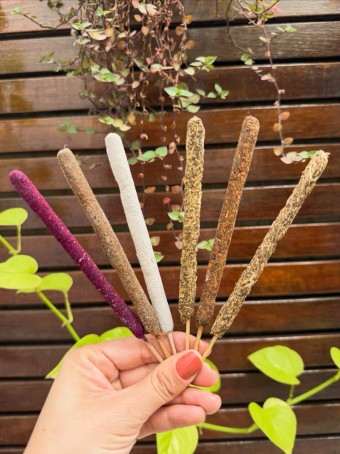 4 Incensos Grandes - Escolha os aromas