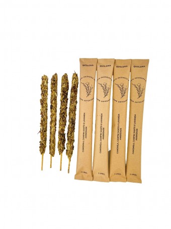 Incenso de Camomila, Capim Santo e Lavanda - Ansiedade